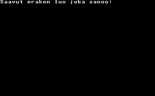 Pöljän Taistelu II atari screenshot